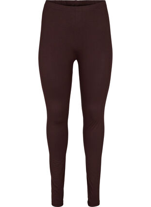 Zizzi Perusleggingssit viskoosista, Coffee Bean, Packshot image number 0