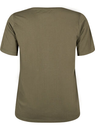 Zizzi FLASH – kuviollinen t-paita, Ivy Green, Packshot image number 1