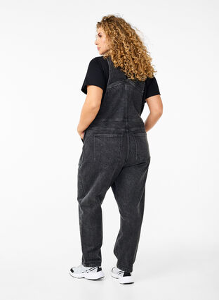 Zizzi Denimhaalarit, Dark Grey Denim, Model image number 1