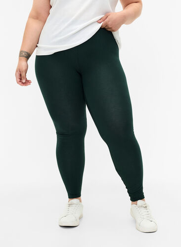 Zizzi Perusleggingssit viskoosista, Scarab, Model image number 0