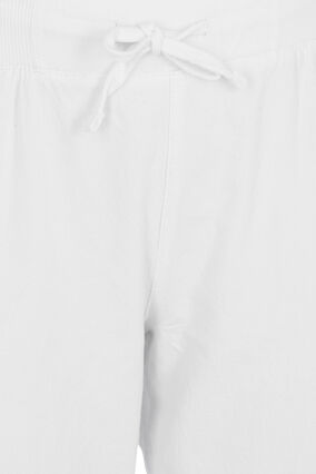 Zizzi Puuvillacaprit, Bright White, Packshot image number 2