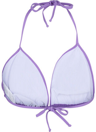 Zizzi Yksivärinen bikiniyläosa, Royal Lilac, Packshot image number 1