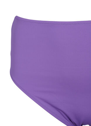 Zizzi Korkeavyötäröinen bikinien alaosa, Royal Lilac, Packshot image number 2
