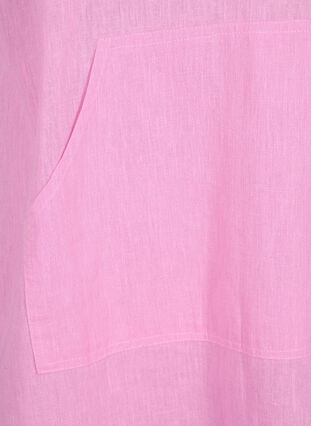 Puuvillan ja pellavan sekoitteesta valmistettu hupullinen mekko, Rosebloom, Packshot image number 2