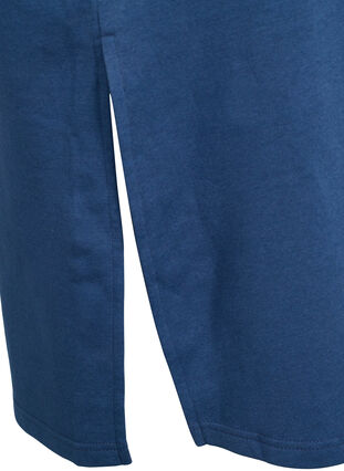 Zizzi Hupullinen collegepaitamekko, Dress Blues, Packshot image number 3