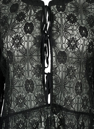 Zizzi Pitsipusero solmittavalla yksityiskohdalla, Black, Packshot image number 2