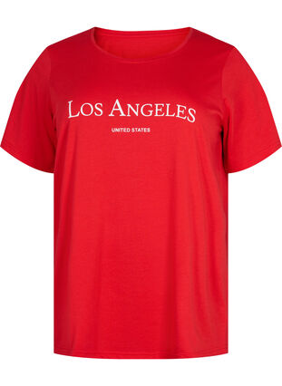 Zizzi FLASH - T-paita kuvalla, High Risk Red, Packshot image number 0