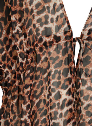 Zizzi Painokuvioitu rantakimono, Leopard, Packshot image number 2