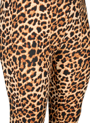 Zizzi Viskoosileggingsit leopardikuviolla, Leo, Packshot image number 2