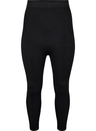 Zizzi Shapewear-leggingsit korkealla vyötäröllä, Black, Packshot image number 0