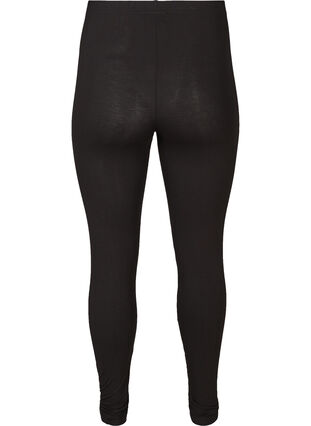 Zizzi Perusleggingssit viskoosista, Black, Packshot image number 1