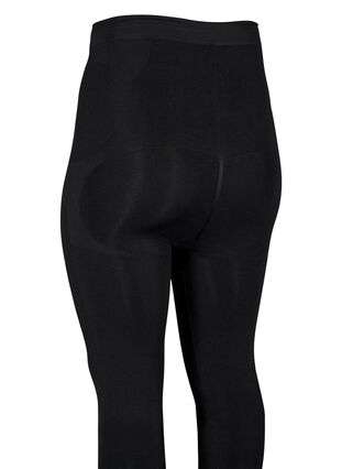Zizzi Shapewear-leggingsit korkealla vyötäröllä, Black, Packshot image number 2