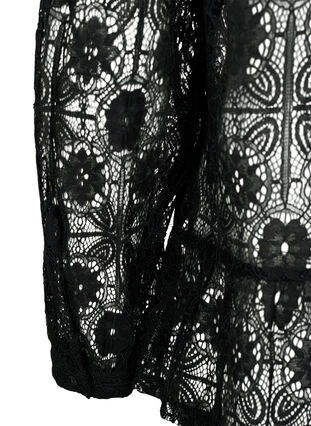 Zizzi Pitsipusero solmittavalla yksityiskohdalla, Black, Packshot image number 3