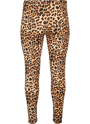 Zizzi Viskoosileggingsit leopardikuviolla, Leo, Packshot image number 1