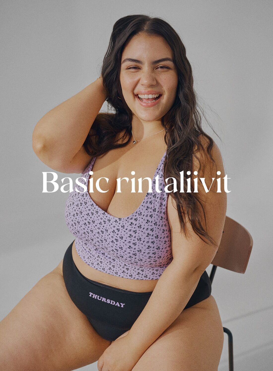 Basic rintaliivit naisille - Isot koot - Koot 85E-115H - Zizzi